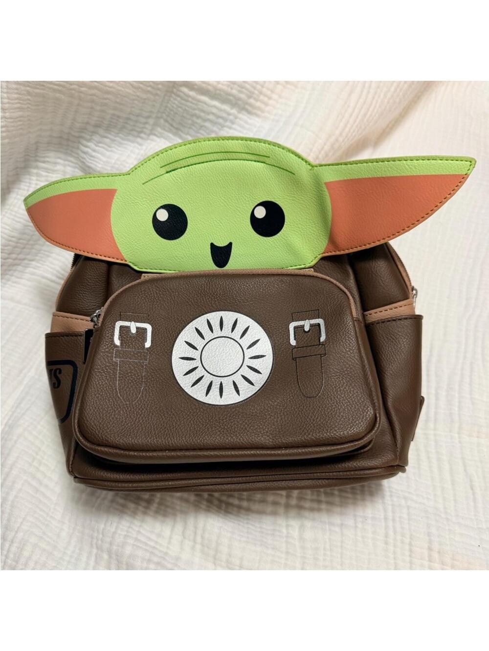 Loungefly Exclusive Star  Wars Grogu Bkpk  NWT + Matching Ears Baby Yoda